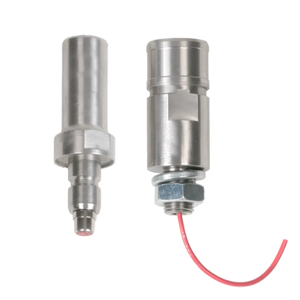 SWQD-KIT-PT – DRIVER IND. Warning Whip Base, Quick Disconnect Base For Powered Whip Threaded Whip Connection Stainles...